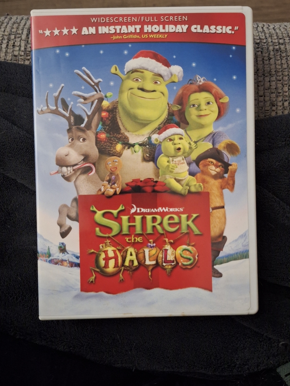 DreamWorks Shrek the Halls DVD